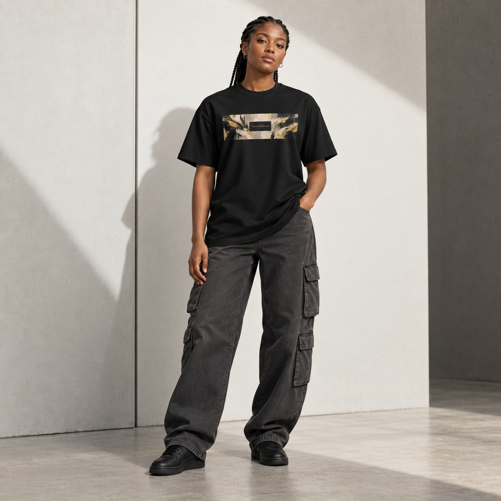Camiseta Boxy Box Logo | Secret Xclusive