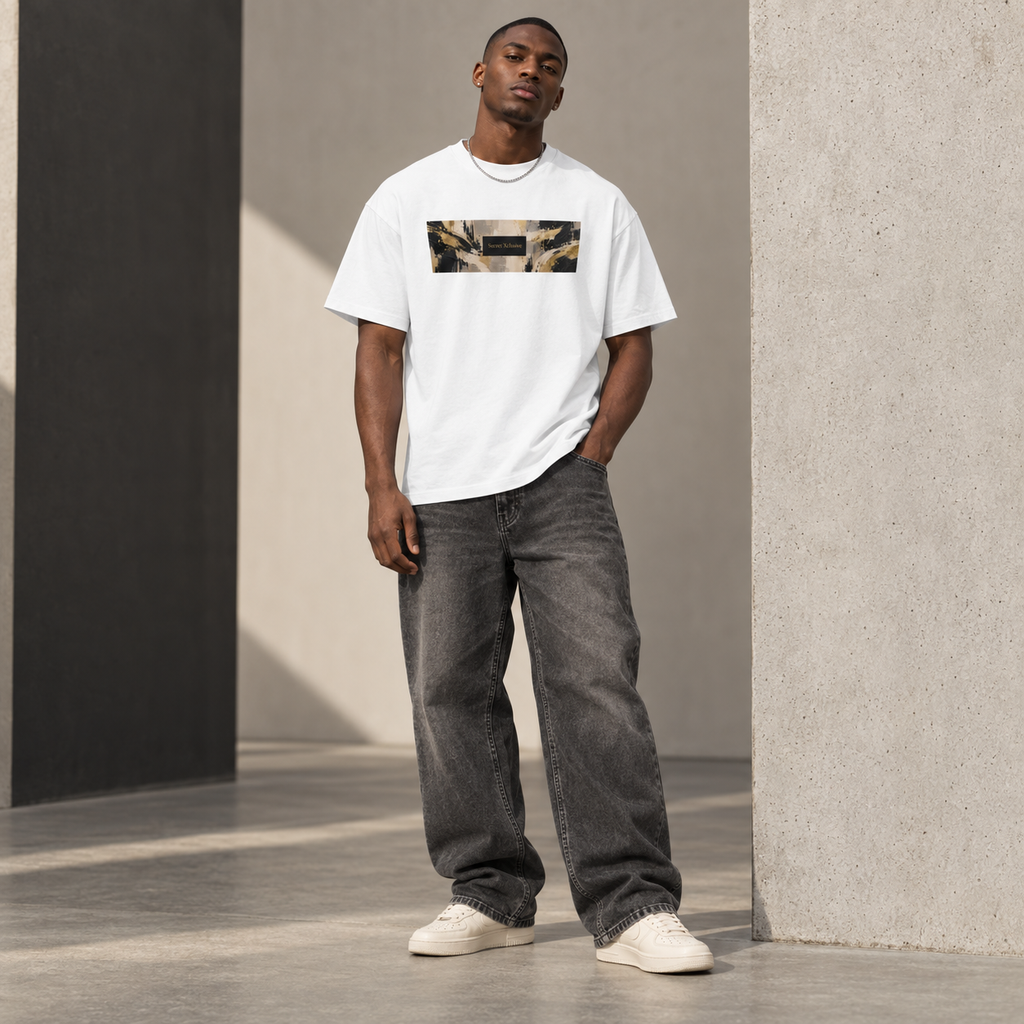 Camiseta Boxy Box Logo | Secret Xclusive