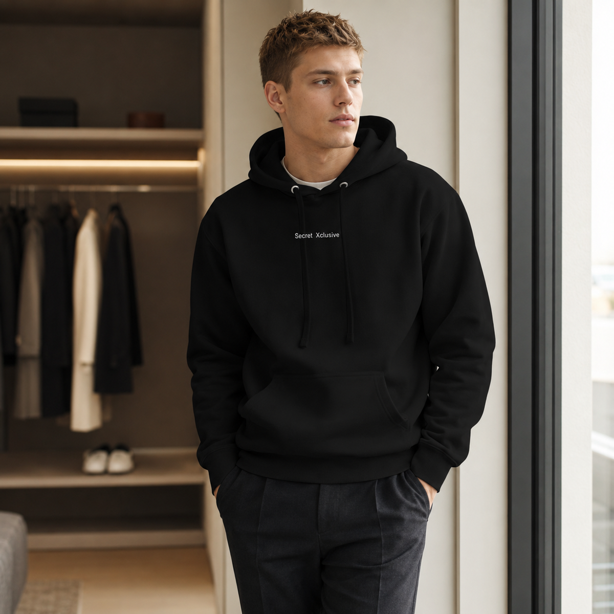 Sudadera con Capucha Unisex | Secret Xclusive