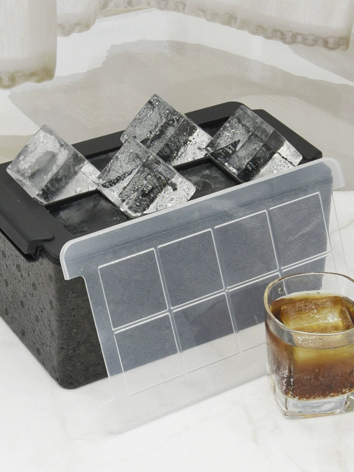 Silicone Ice Ball and Cube Mold Tray