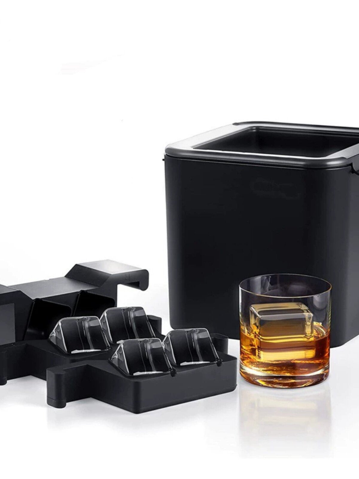 Silicone Ice Ball and Cube Mold Tray