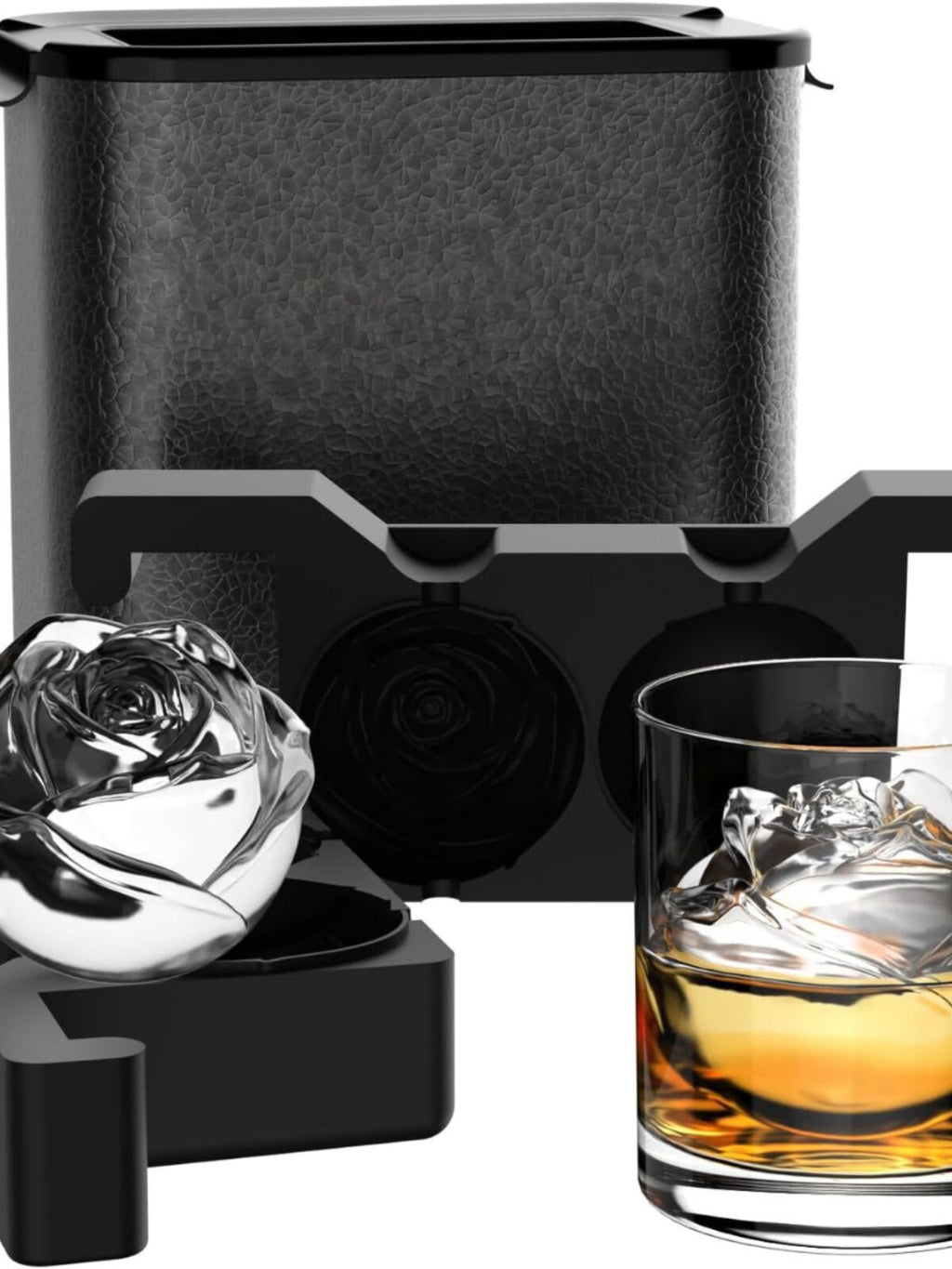 Silicone Ice Ball and Cube Mold Tray