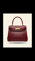 Bolso de cuero italiano estructurado